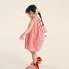 Girls Vintage Dress Print Summer Dresses Kids Casual Sleeveless Beach Cotton Dress Summer Outfits for Toddler Breathable Sundress for Little Girls