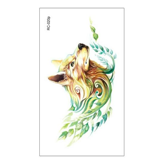 Waterdichte Kleur Tattoo Stickers voor Alle Leeftijden