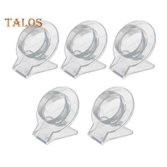 

5 шт. Прозрачный держатель для браслета, компактный портативный органайзер для часов, противоскользящая стойка для ювелирных изделий для домашнего ювелирного магазина A