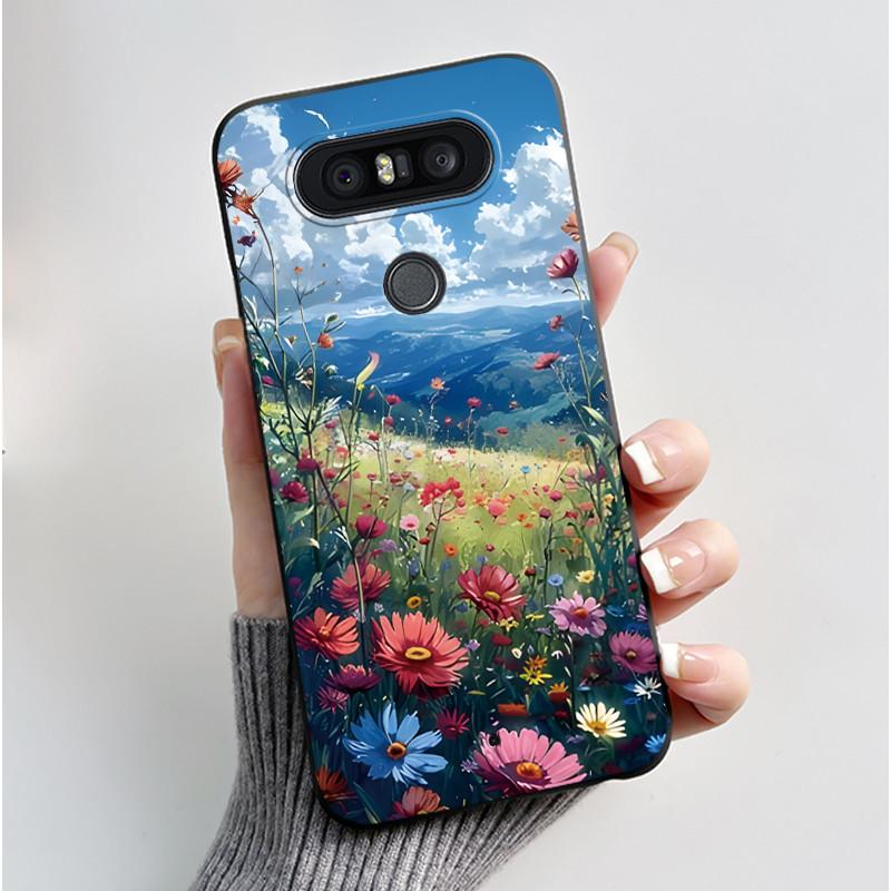 Casing For LG Q8 (2017) Luxury Dragon Cute Cool Boys Girls Black Matte Soft Silicone Phone Case Back Cover Protective TPU Shell