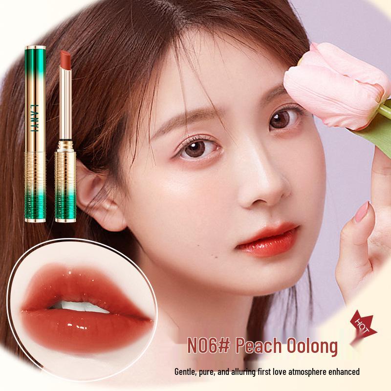 

Водостойкая увлажняющая помада Lan Yi - Оттенок нюдовый отбеливающий бобовая паста