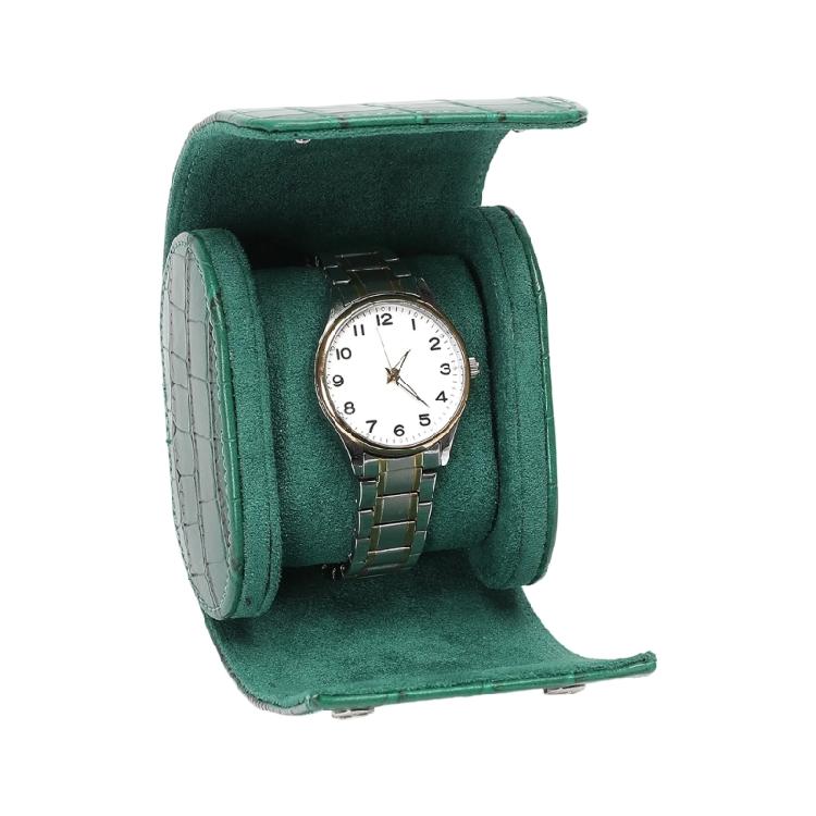 Durability PU Leather Watch Case Shockproofed Storage Box Gift Packing for Travel or Gift