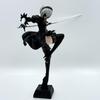 24CM NieR Automata YoRHa Nr. 2 Typ B figma 2B Lebensform Kaine Nier PVC Actionfigur Puppenmodell Sammlerstatue figura Geschenk