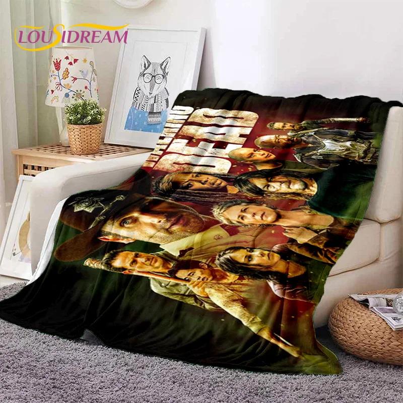 The Walking Dead Lincoln TWD Soft Flannel Blanket for Beds Bedroom Sofa Picnic,Throw Blanket for Cover Outdoors Leisure Nap Gift