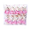 10Pcs 12cm Bear Flower Bouquet Toy Cartoon Doll Teddy Bear Bouquet Graduation Birthday Wedding Gifts Party Home Decoration