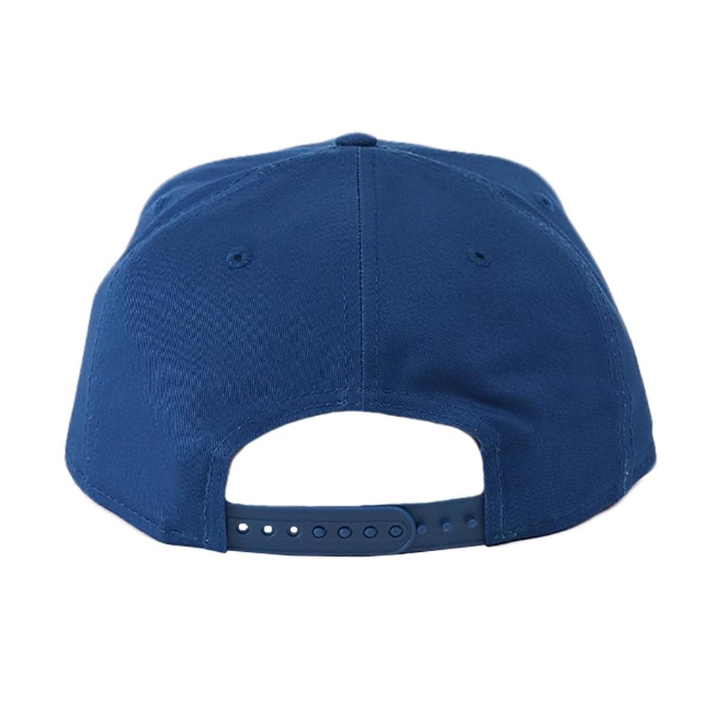 New Era 9FIFTY Snapback Baseball Royal with 99HeadwearShop Solid Color Men's Cap, Blue, Unisex, Polyester, Sticker,