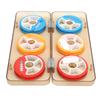 Silicone Fishing Line Storage Holders 6?Axis Colorful Fishing Line Winding Board Spool