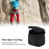 Oxford Cloth Fiber Optic Tool Bag Compact Scratch Proof Fiber Cleaver Tool Bag Easy To Clean Wide Mouth Portable Organizer Pouch