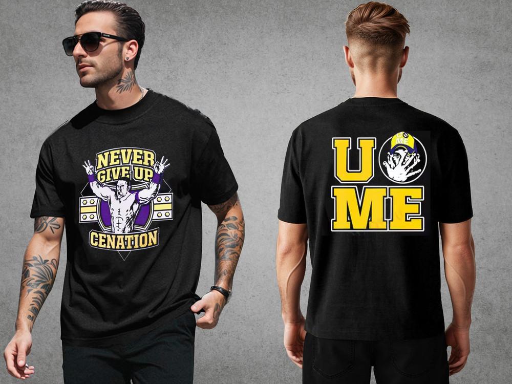 

John Cena T-Shirt, You Can t See Me Shirt, American Wrestler, WWE Graphic Shirt 2XL