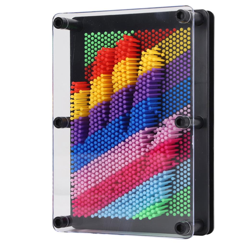 3D Pin Art Board 3D Pin Art Sensory Toy Classic Desktop Novelty Sculpture Impression Needle Art Toy