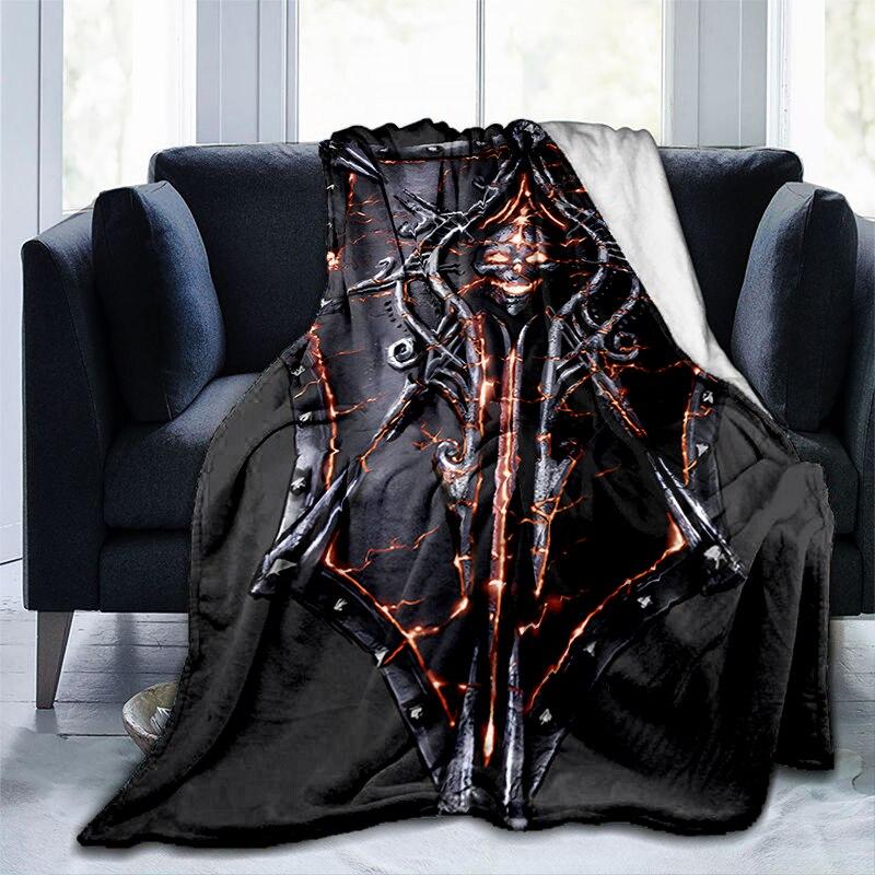 Umelecky potlačená deka na zbrane flanel Mäkká plyšová rozkladacia pohovka vrhacie deky Gedruckt Bettdecke pohovka Geschenk Dropshopping