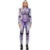 European Fantasy Cosplay Jumpsuit With Milk Silk For Stage Performances And Costume Parties