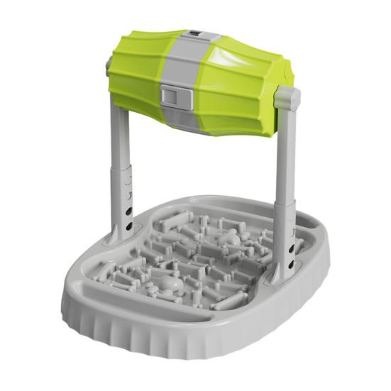 

Інтерактивна годівниця для собак Весела повільна годівниця Іграшка-головоломка для домашніх тварин Регульована по висоті Роздавач ласощів для собак і кішок Здорове харчування та тренування IQ B