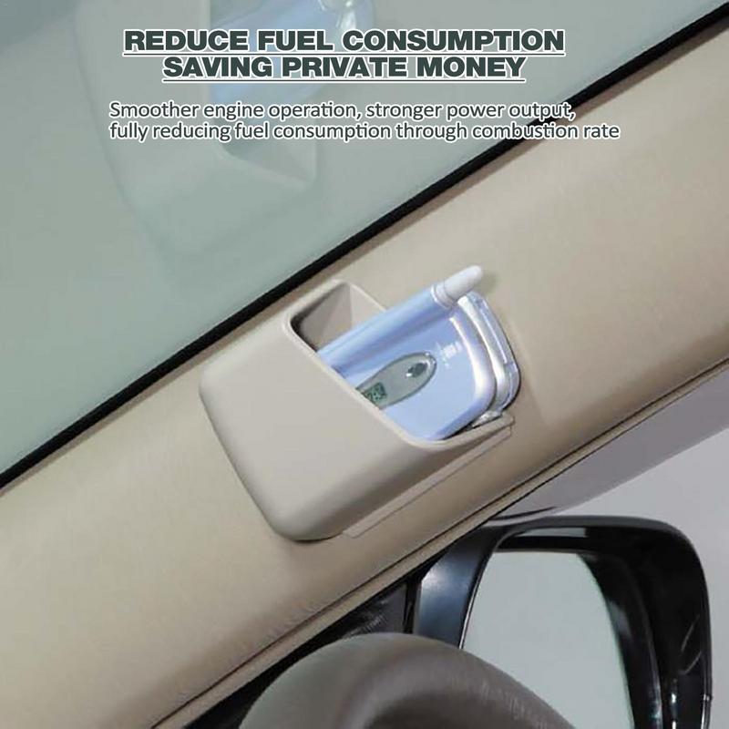 Storage Box for Car Seat Side Strongly Adhesive Organizer Box for Car Interior Accessory Holds Keys Sunglasses and More