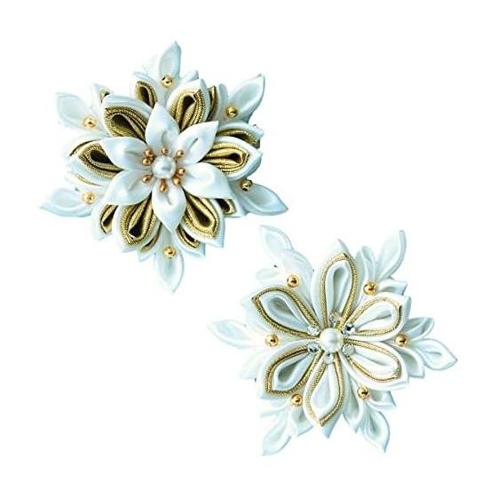 Panami Tsumami Zaiku Brooch Kit - Modern Outing Handmade