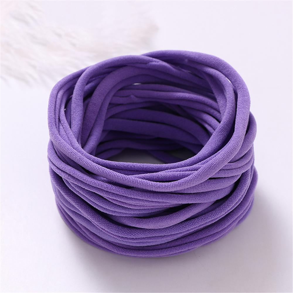 20 Stück/Los Baby Mädchen DIY Nylon Stirnbänder Weiches Spurloses Dehnbares Stirnband für Kinder Haarband Mädchen Elastische Haarschmuck