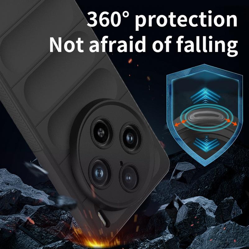 Airbag Anti-drop Case For VIVO X100 Pro X90 Pro + X80 X70 Pro IQOO 12 Pro 11 10 Neo Z8X Z8 8 Shockproof Armor Heavy Duty Cover