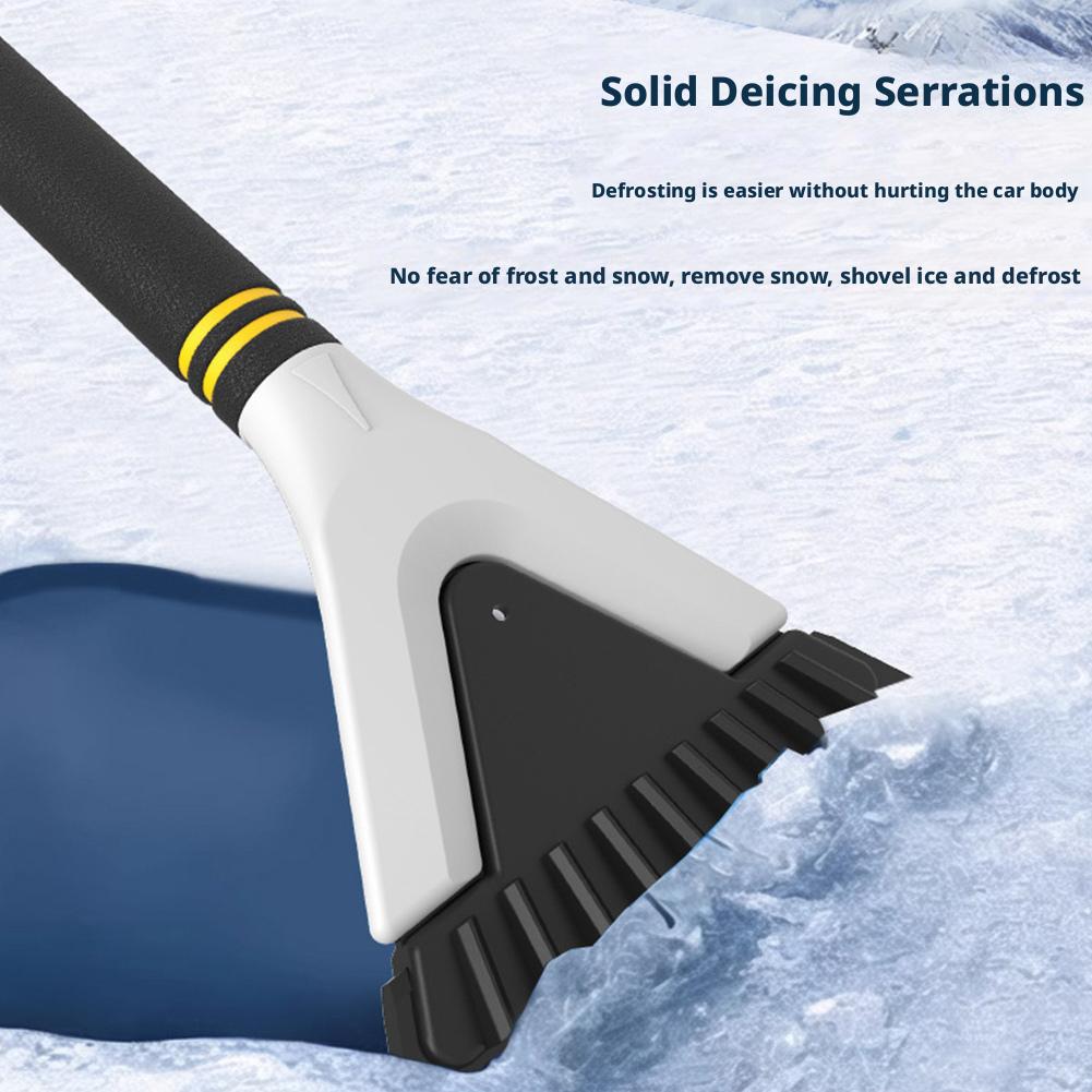 Windshield Snow Scraper Ergonomic Non Slip Small Car Windshield Ice Scraper Multifunctional Winter Snow Clearing Tools Snow