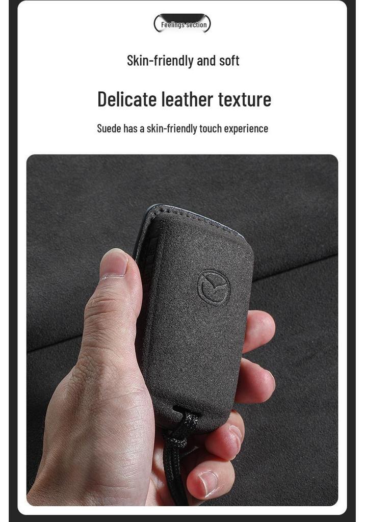 Mazda Key Cover for CX4, Atenza, CX3, CX7, CX8, and Mazda 2 - Cross-Border Compatible