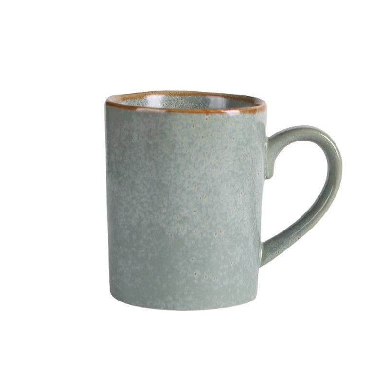 Handgefertigte Retro-Keramiktasse mit hohem ästhetischem Wert Becher Grobkeramik Kaffeetasse