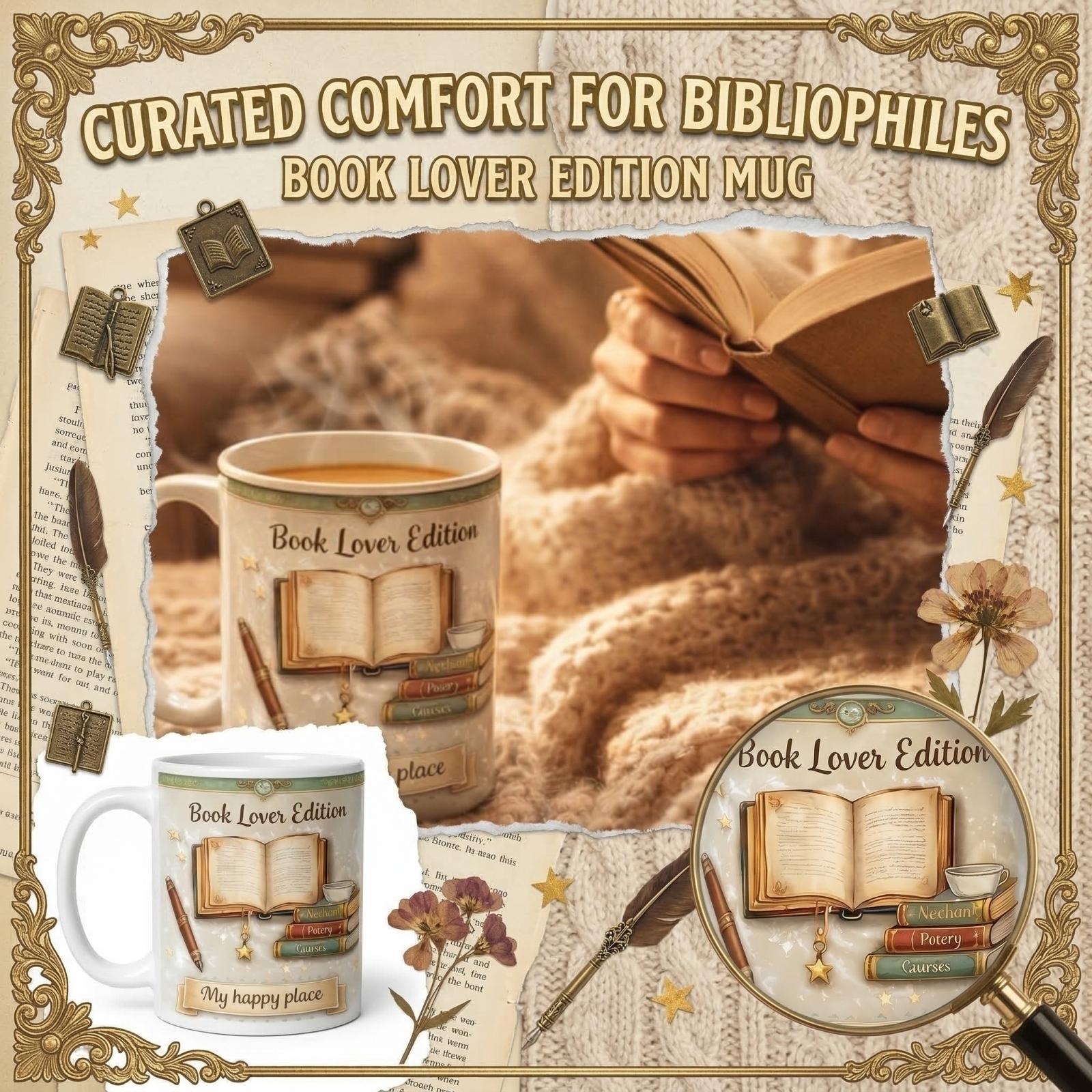 

Book Lover Edition Mug One Size