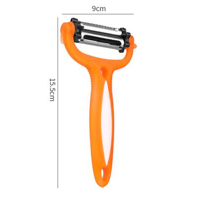 Convenient Melon Gadget Slicer Tool Vegetable Fruit Potato Carrot Peeler Grater Multifunctional 360 Degree Rotary Kitchen Cutter