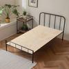Tablero Bunkie Tamaño Individual, Listones Plegables para Cama de 10 mm con Conexión, Soporte de Madera para Colchón para Cama Tamaño Individual, Soporte Debajo de los Tableros del Colchón,