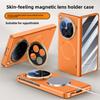 For OPPO Find N6 Case Luxury Hard Skin Magsafe Magnetic Lens Stand Protective Back Cover Case For Find N6 Full Cover Phone Shell