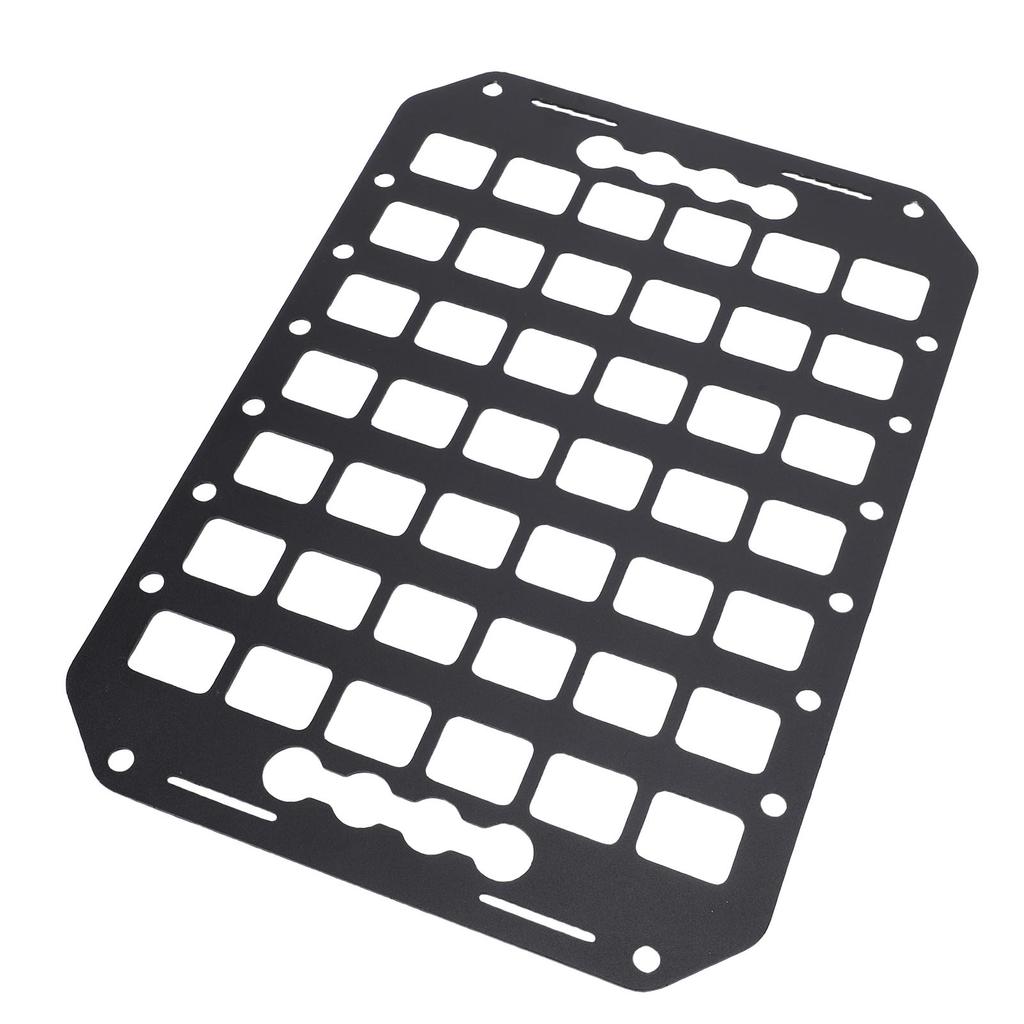 Truck Bed Panel Rack System Aluminum Cargo Storage Organizer Tools Rack for Sedans SUVs Pickup Van