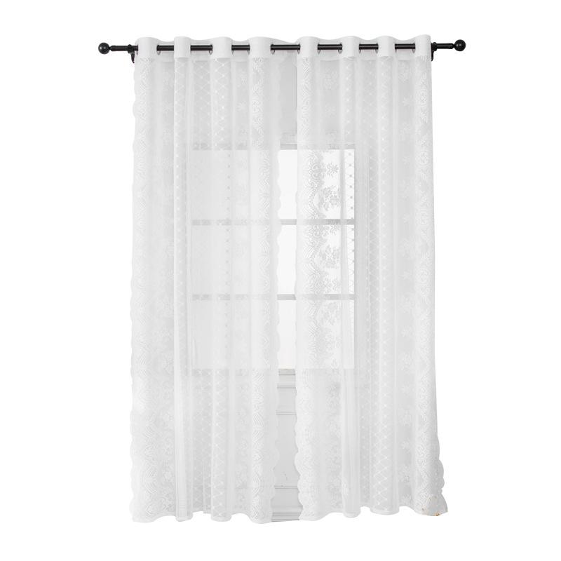 Stylish Simple Lace Curtains Curtains Living Room Bedroom Warm Curtains French Lace Curtains