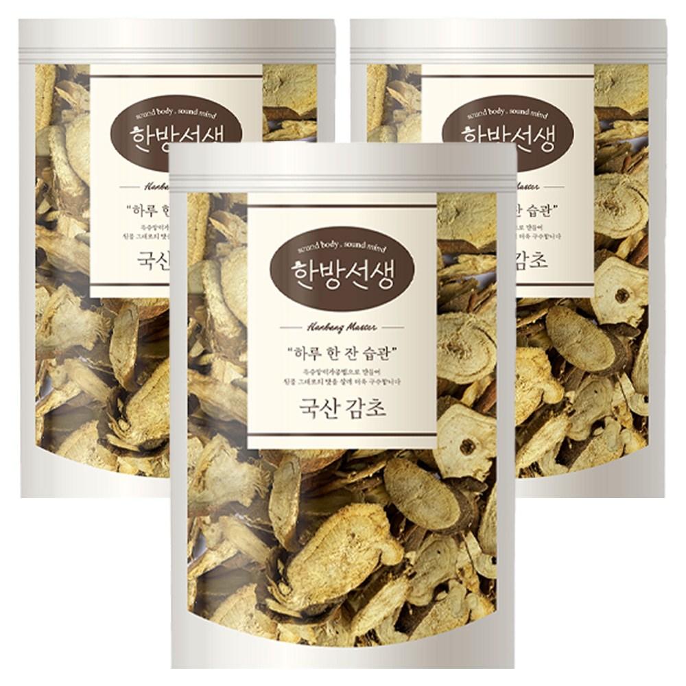 Hanbangseonsaeng Domestic Licorice 100g 3 Pcs