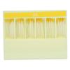 200pcs Dental Absorbent Paper Points Root Canal Absorbent Paper Points Dental Tool20# Yellow