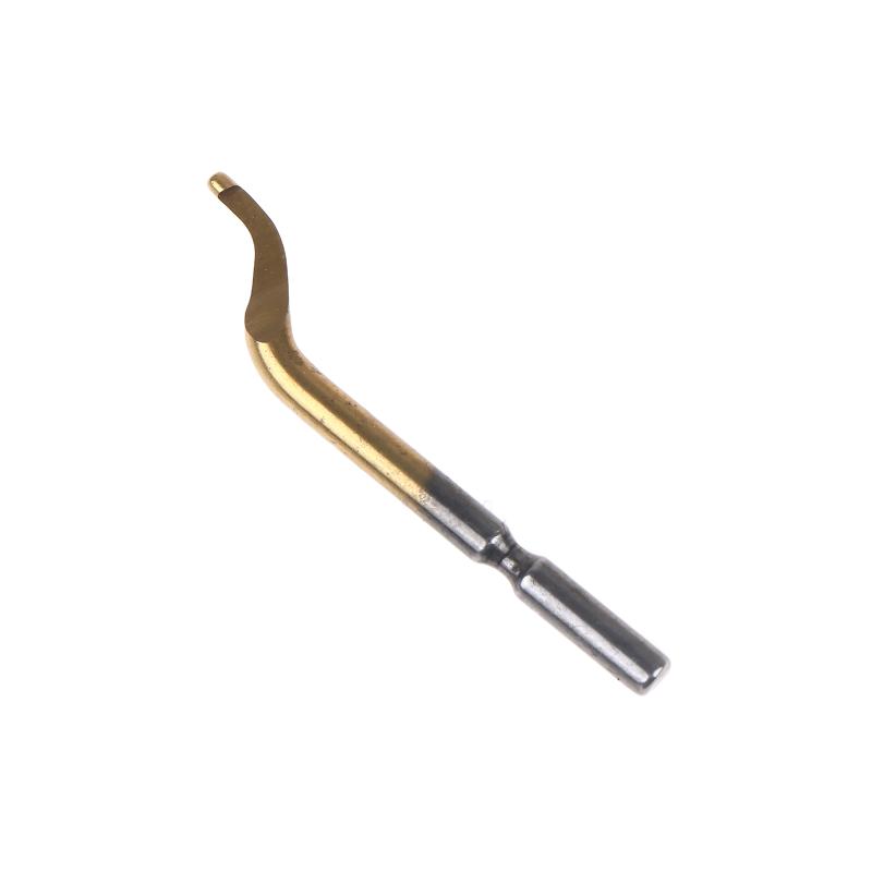 10 Stück Hochgeschwindigkeits-Schwenkmesser für Entgratungssystem Bs1010 Bs1012 Bs1018 Bk3010 Bs3010 Innengewindereinigungswerkzeug 360 Grad