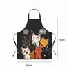 Waterproof Kitchen Apron Cartoon Baking Aprons Cute Working Clothes