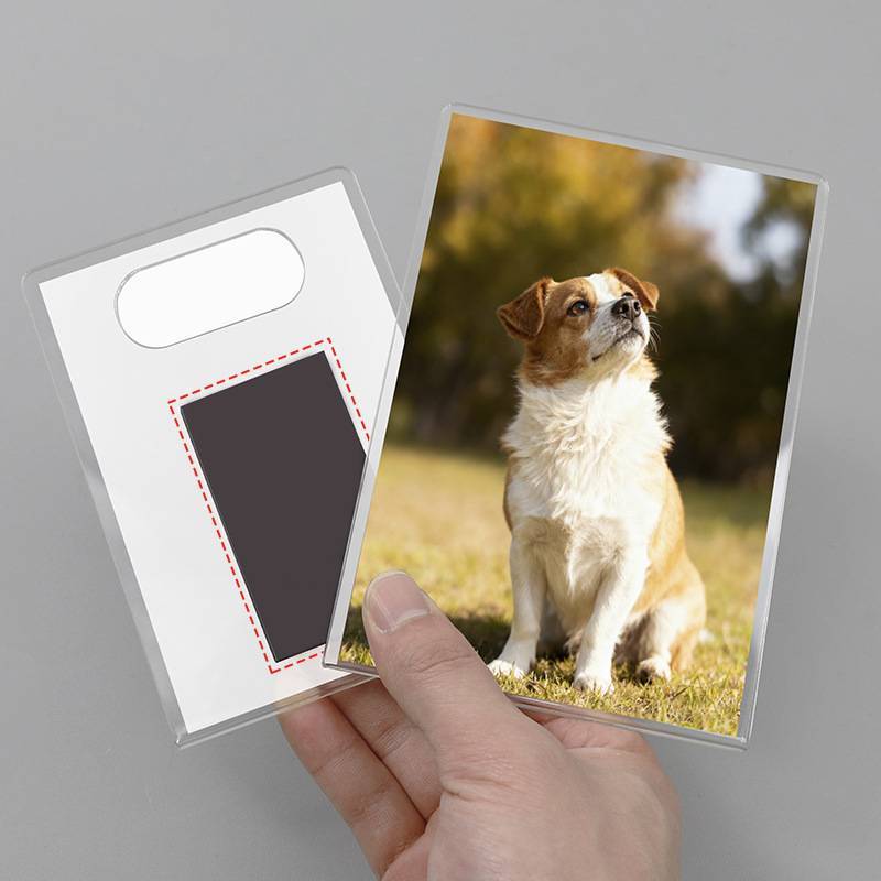 Transparent Acrylic Photo Frame Magnetic Magnet For Photo Wall Diy Home Decoration