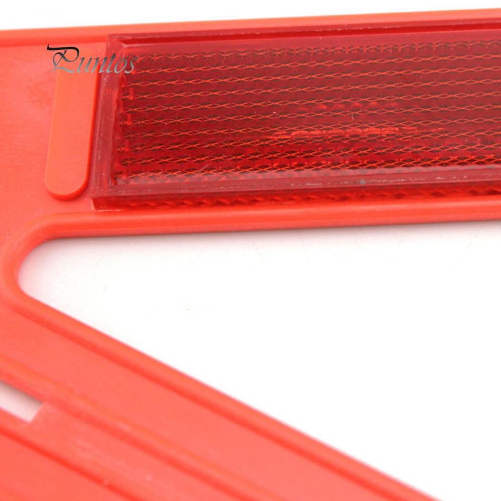Car Vehicle Triangle Safety Reflective Foldable Emergency Warning Stop Sign