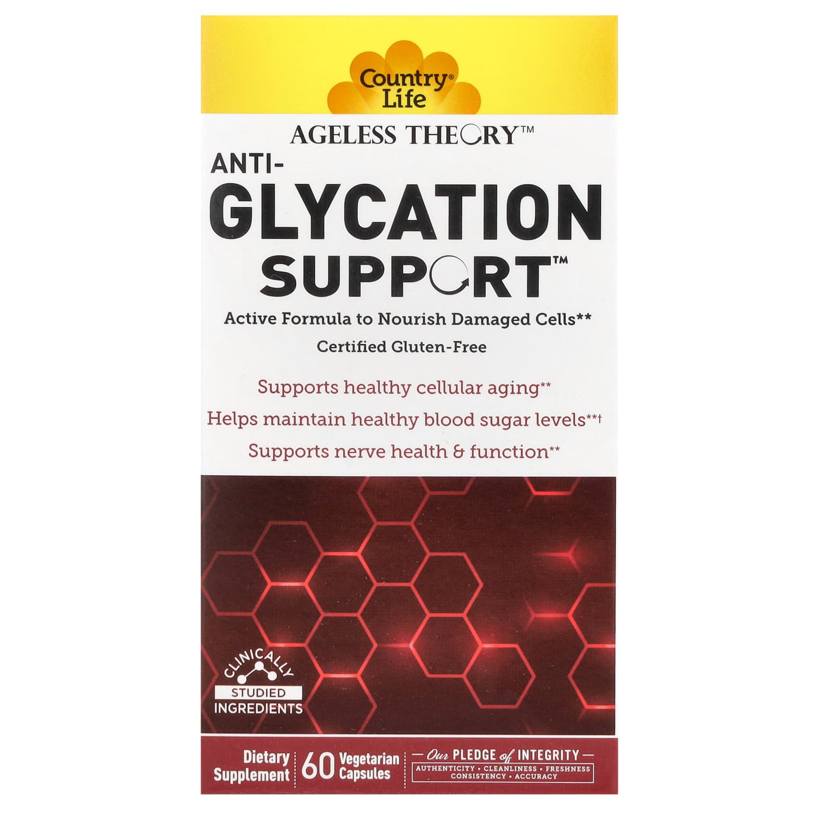 

Ageless Theory, Antioxidant Support, 60 Veggie Capsules