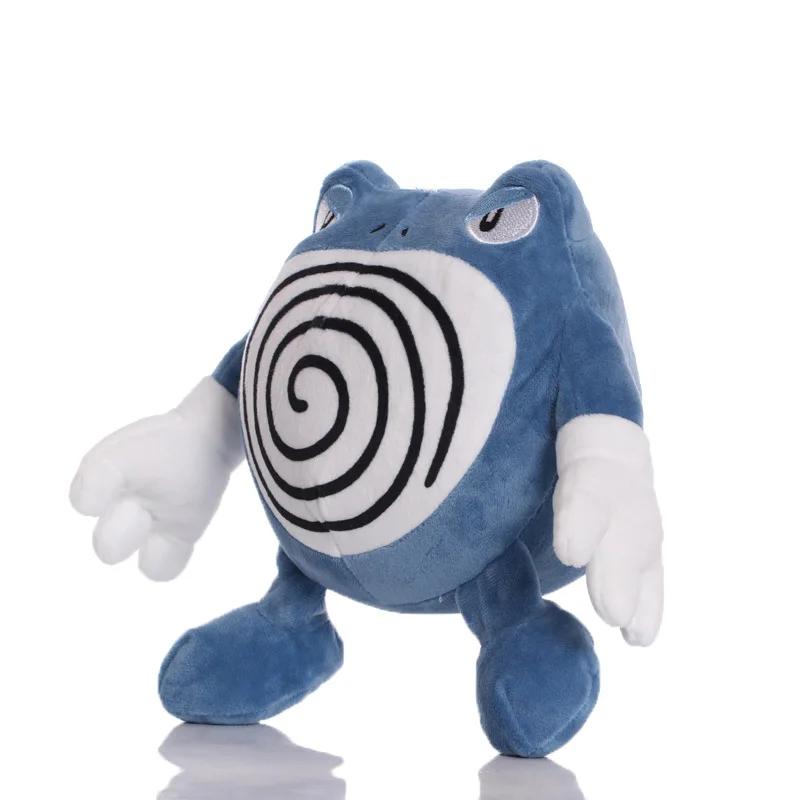 Pokemon Pikachu Plush Toys Poliwag Family Stuffed Doll Poliwhirl Poliwrath Politoed Plushies Room Decor Kids Birthday Xmas Gifts