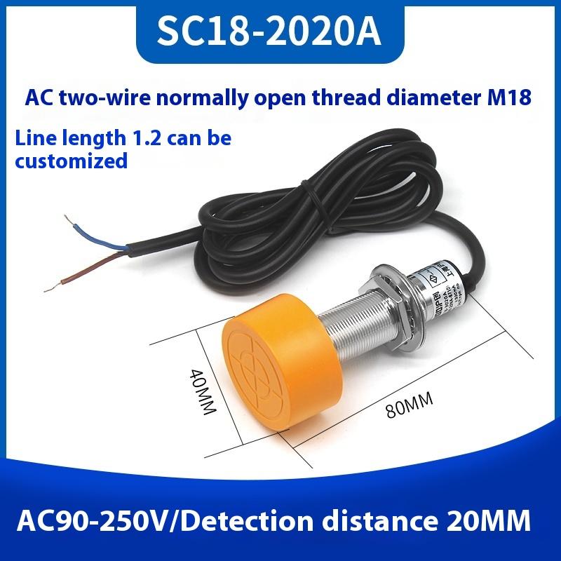 Inductive proximity switch sensor SC-3020A/3020B/3020C/3020D three-wire npn normally open NC