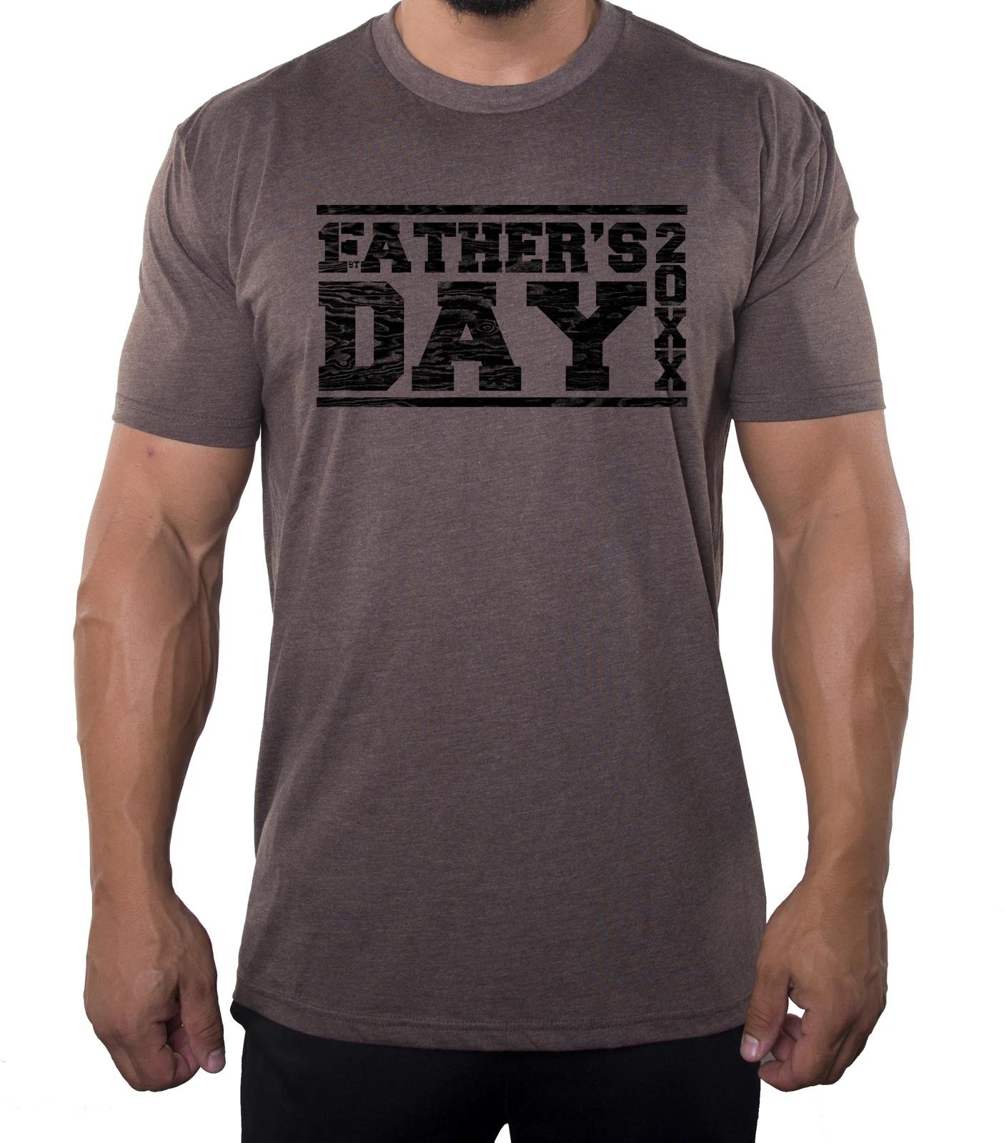 Custom Fathers Day T-Shirts, Men s T-Shirts Personalized Dad shirts with year 4XL