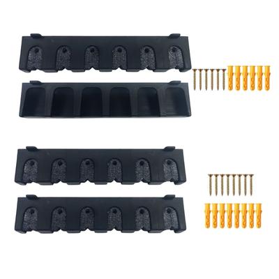 Vertical Fishing Rod Holder Wall Mounted Fishing Rod Rack Store Fishing Rod Combos, Great Fishing Pole Holder for Garage