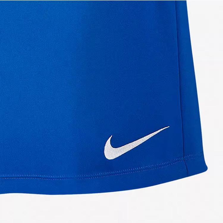 Nike Solid Color Breathable Casual Basketball Training Shorts Men Shorts Blue 725903-463