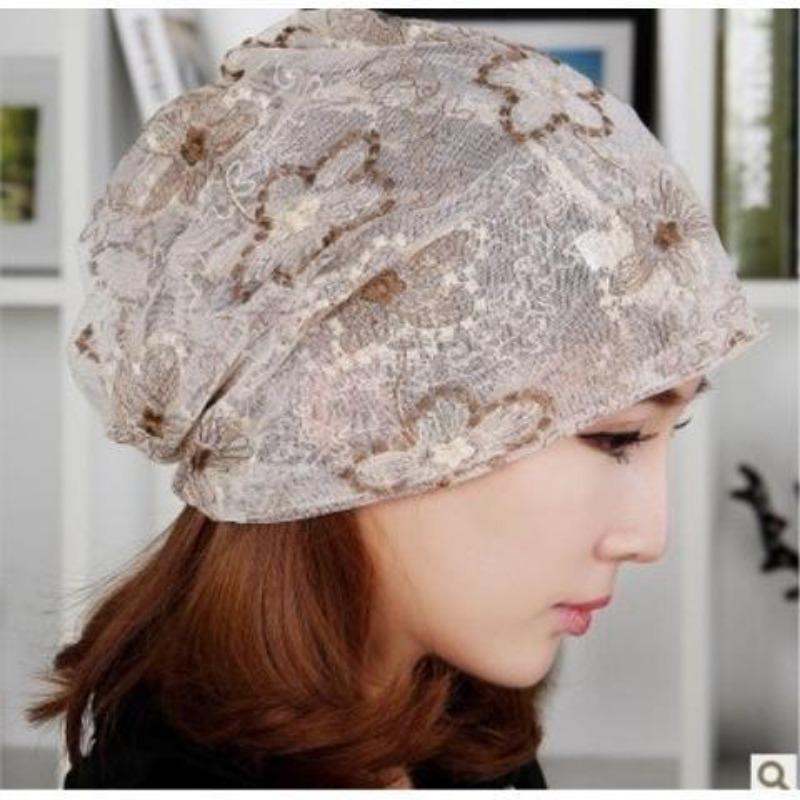 

Женская весенне-летняя тонкая сетчатая дышащая шапка-бандана с принтом One Size