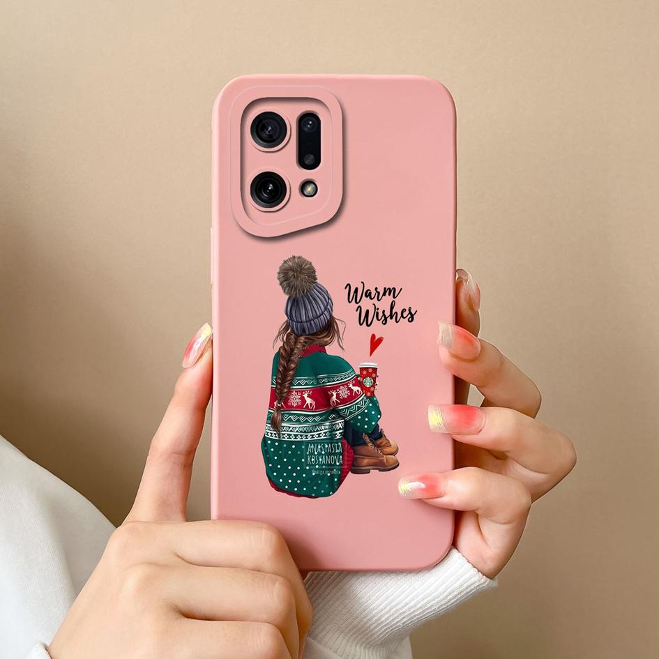 För OPPO K3 K5 K7 K7X K9X K10 Pro Neo 9 Skal Omslag Mode Pojke Flicka Flytande Matt Mjukt Silikon Skärmskydd Anti Dropp Skal För OPPO Stötfångare