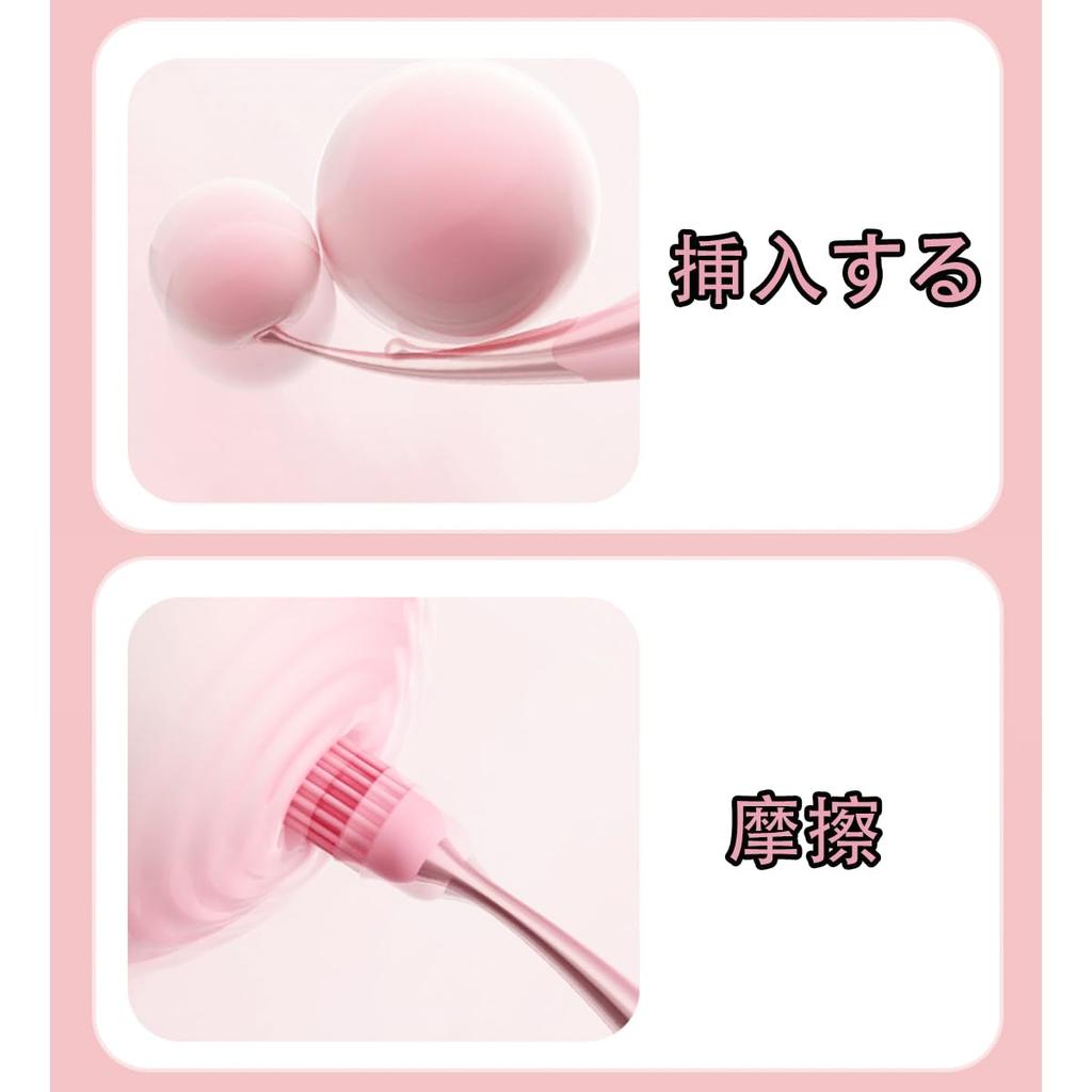 Vibrator for 10 Vibration USB 3 Different Contact Interchangeable Adult Toy for Beginners Women, Patterns, Rechargeable, Quiet, Heads, Parts, [Adult]