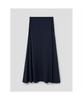 Anggae Gabrielle Aline Long Skirt Navy