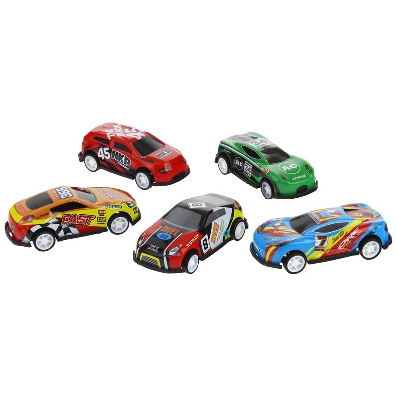Springs in a Box of 40 Pieces Sports Cars with Drive for Children