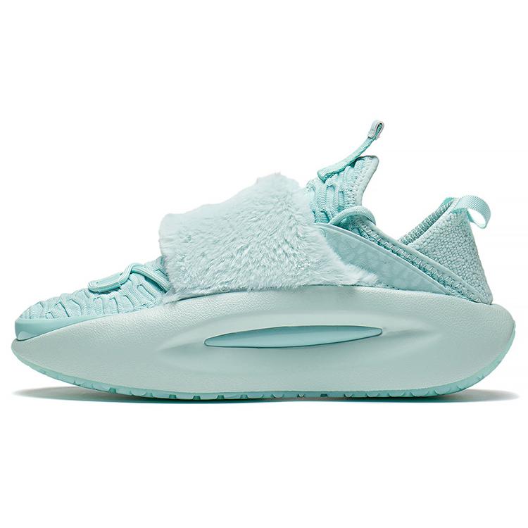 

new LiNing Cloud Travel Cushioning Anti Slip And Wear Resistant Rebound Low Top Sports Casual Shoes Women s Ice Clear Blue 37