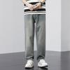 JYL Men's Jeans Spring Autumn Loose High-Quality Straight Casual Versatile Denim