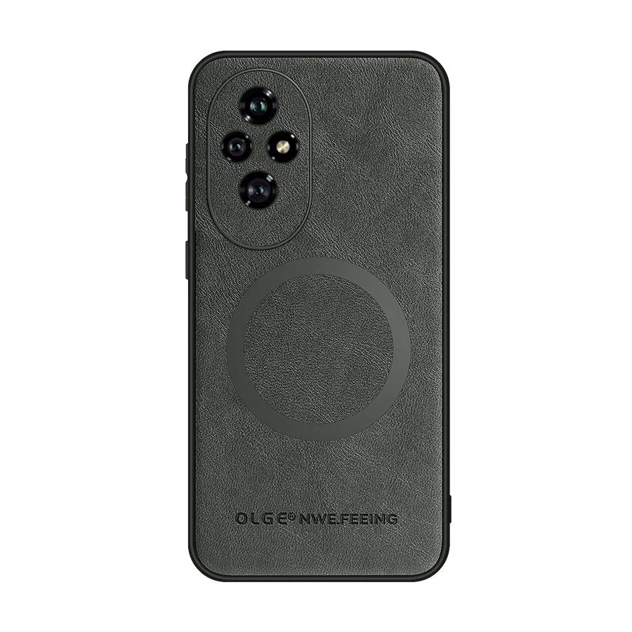 Magnetic Phone Case for Honor Magic 7 6 5 Pro Fuax Leather Cover for Honor 300 200 90 Lite 100 80 70 Pro Leather Protection Case